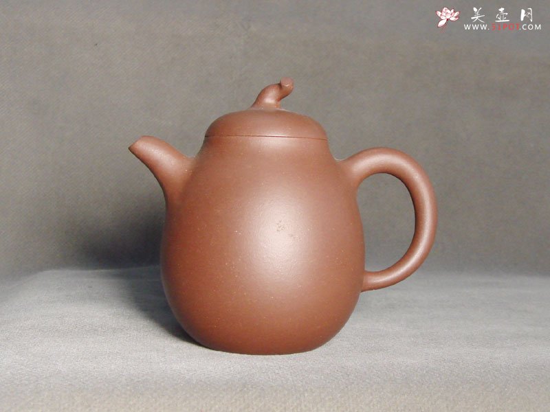 紫砂壶图片：高茄段壶 - 宜兴紫砂壶网