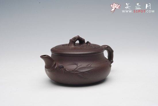 紫砂壶图片：青梅竹马 - 宜兴紫砂壶网