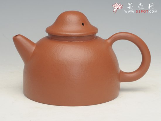 紫砂壶图片：渔翁  黄龙山原矿... - 宜兴紫砂壶网