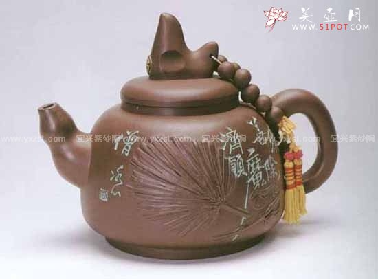 紫砂壶图片：济公壶 - 宜兴紫砂壶网