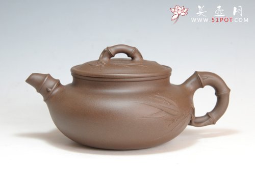 紫砂壶图片：竹古壶 - 宜兴紫砂壶网