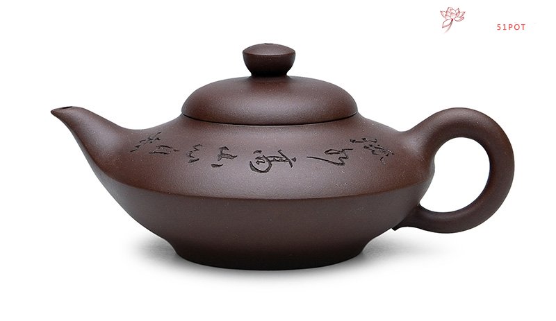 紫砂壶图片：清泉合欢 - 宜兴紫砂壶网