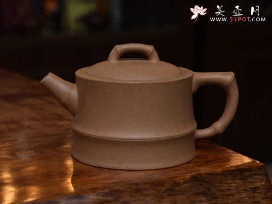 紫砂壶图片：君竹12000元 - 宜兴紫砂壶网