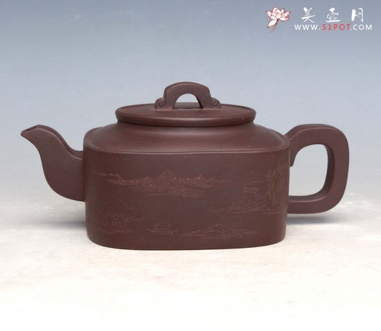 紫砂壶图片：柱础 - 宜兴紫砂壶网