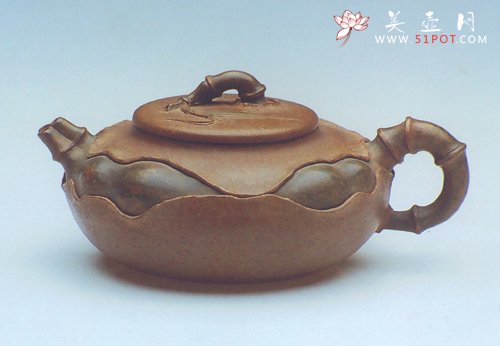 紫砂壶图片：清风竹事 - 宜兴紫砂壶网