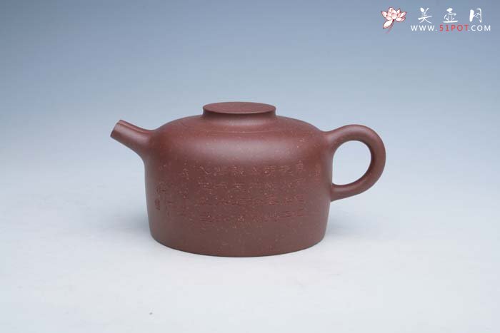紫砂壶图片：悟禅  底槽青 - 宜兴紫砂壶网
