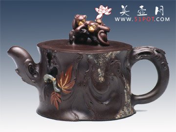 紫砂壶图片：代代封侯 - 宜兴紫砂壶网