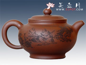 紫砂壶图片：掇只 - 宜兴紫砂壶网