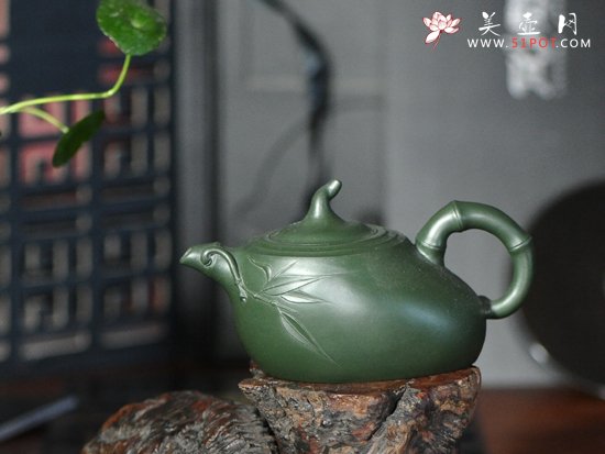 紫砂壶图片：韵竹 - 宜兴紫砂壶网