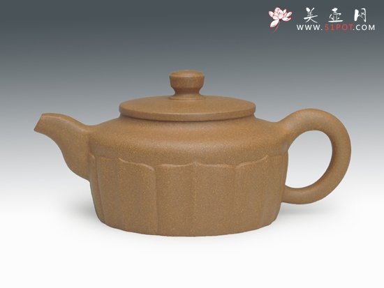 紫砂壶图片：小菱花 - 宜兴紫砂壶网