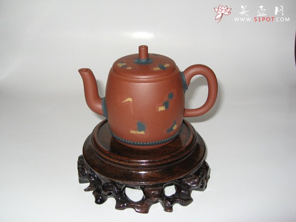 紫砂壶图片：根深底固 - 宜兴紫砂壶网
