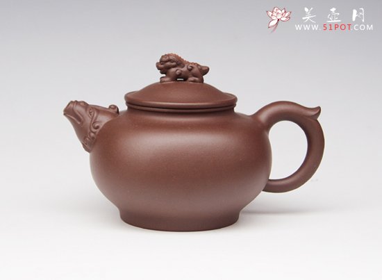 紫砂壶图片：狮鼎 - 宜兴紫砂壶网