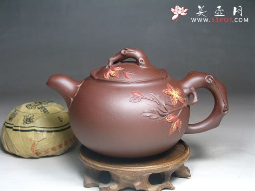 紫砂壶图片：映山红 - 宜兴紫砂壶网