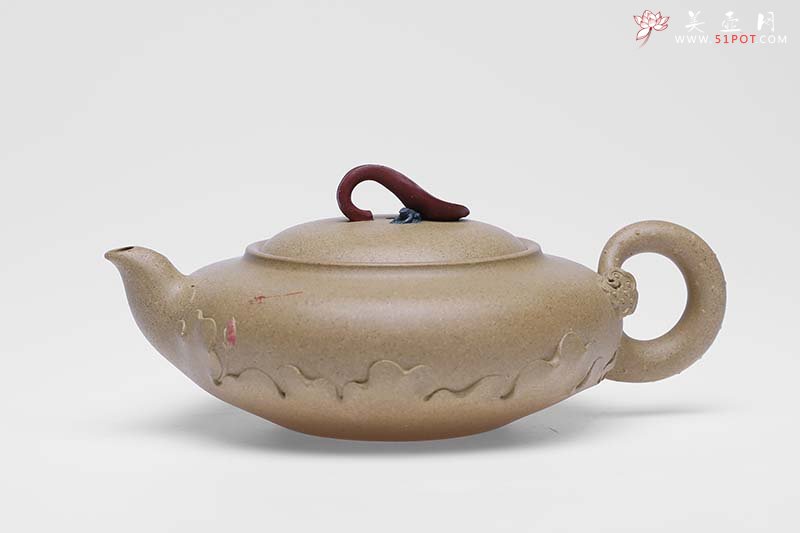 紫砂壶图片：夜雨听荷 - 宜兴紫砂壶网