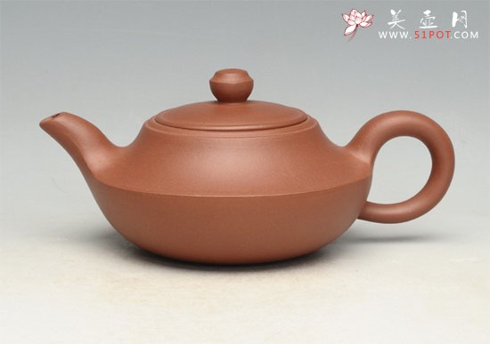 紫砂壶图片：半月如意 拷贝 - 宜兴紫砂壶网