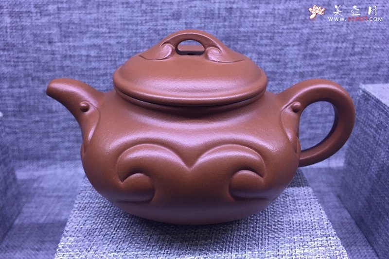 紫砂壶图片：四方如意 - 宜兴紫砂壶网