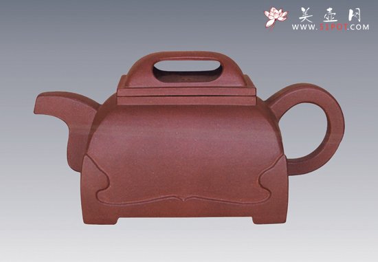 紫砂壶图片：牛盖德方 - 宜兴紫砂壶网