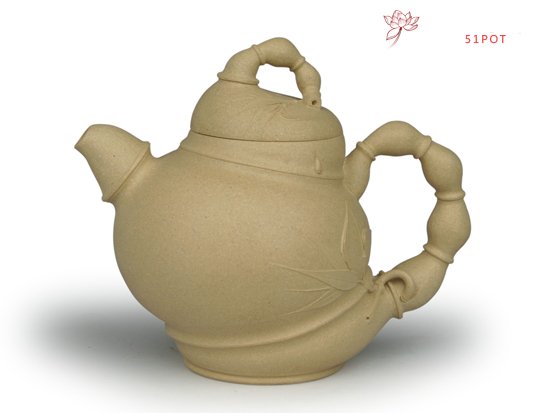 紫砂壶图片：佛肚竹 - 宜兴紫砂壶网