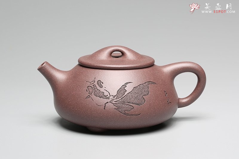 紫砂壶图片：石瓢 天津美术学院周午生教授书画 - 宜兴紫砂壶网