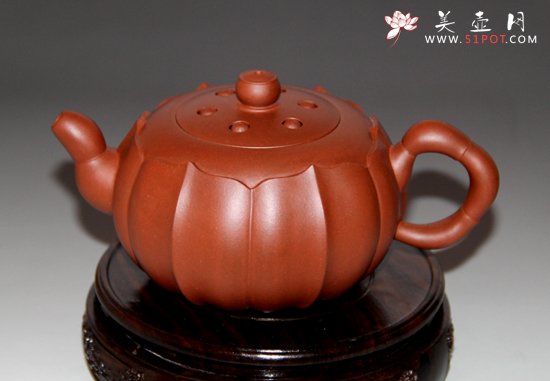 紫砂壶图片：莲子 - 宜兴紫砂壶网