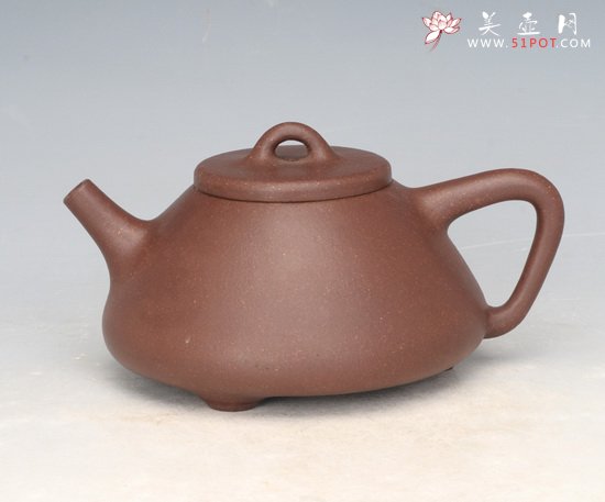 紫砂壶图片：子冶石瓢 - 宜兴紫砂壶网