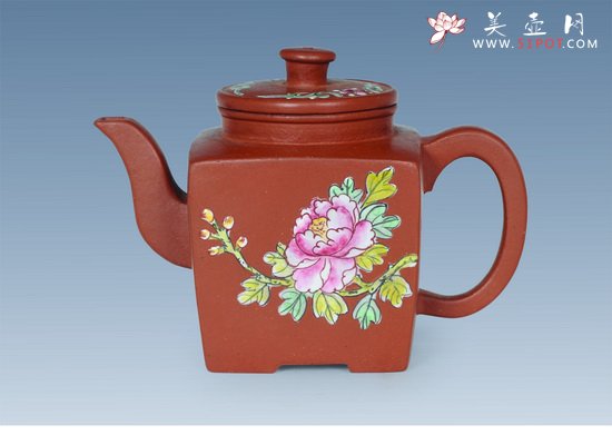 紫砂壶图片：四方壶 - 宜兴紫砂壶网