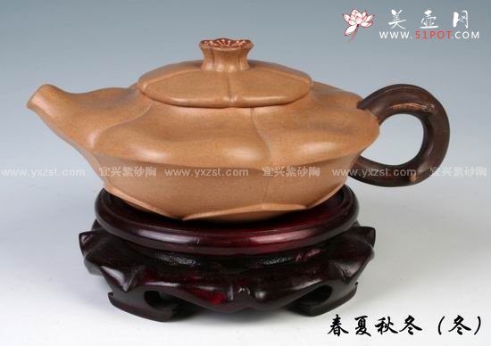 紫砂壶图片：春夏秋冬 - 宜兴紫砂壶网