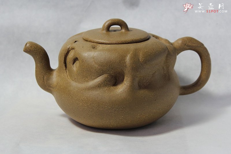 紫砂壶图片：石印象壶 - 宜兴紫砂壶网