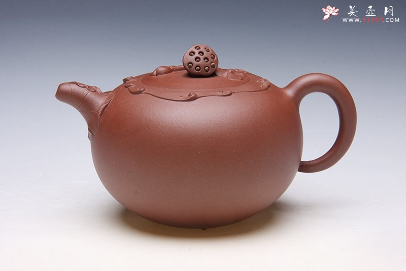 紫砂壶图片：祥和清莲 - 宜兴紫砂壶网