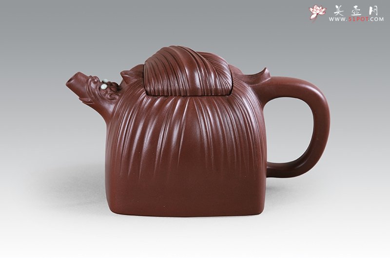 紫砂壶图片：大龙头玉玺 - 宜兴紫砂壶网
