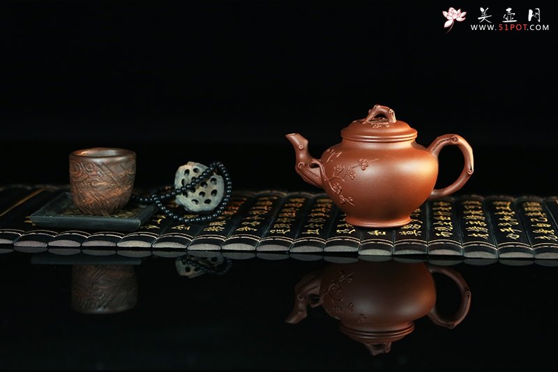 紫砂壶图片：报春底槽清360cc和240cc - 宜兴紫砂壶网