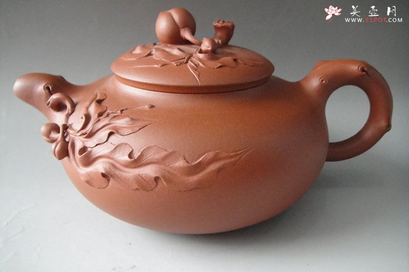 紫砂壶图片：红桃 - 宜兴紫砂壶网