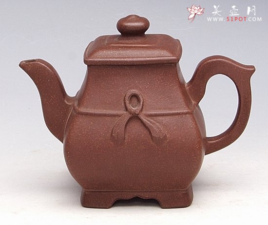 紫砂壶图片：四方如意 - 宜兴紫砂壶网