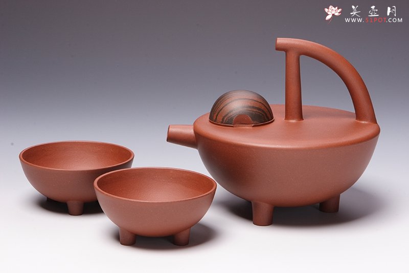 紫砂壶图片：蜀山林语 - 宜兴紫砂壶网