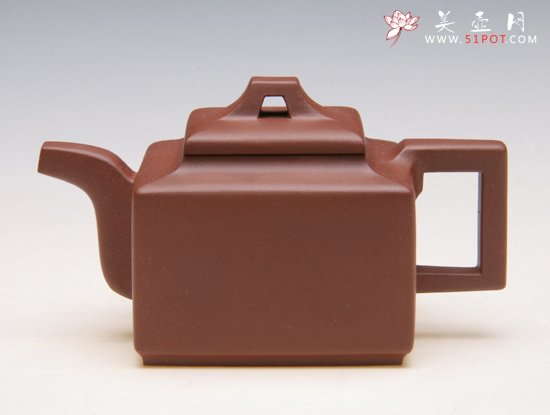紫砂壶图片：亚明四方 - 宜兴紫砂壶网