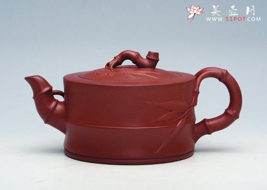 紫砂壶图片：竹段 - 宜兴紫砂壶网