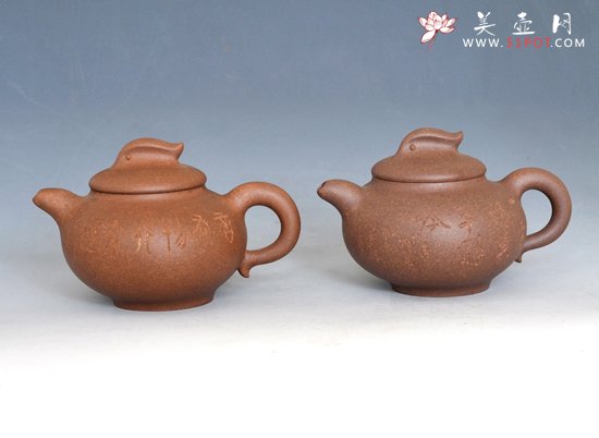 紫砂壶图片：玉兔 - 宜兴紫砂壶网