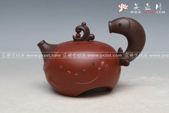 紫砂壶图片：鱼跃龙门 - 宜兴紫砂壶网