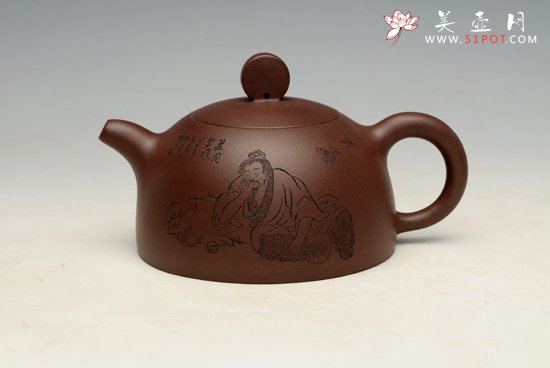 紫砂壶图片：半月 - 宜兴紫砂壶网