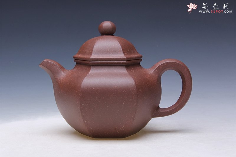 紫砂壶图片：六方掇球 - 宜兴紫砂壶网