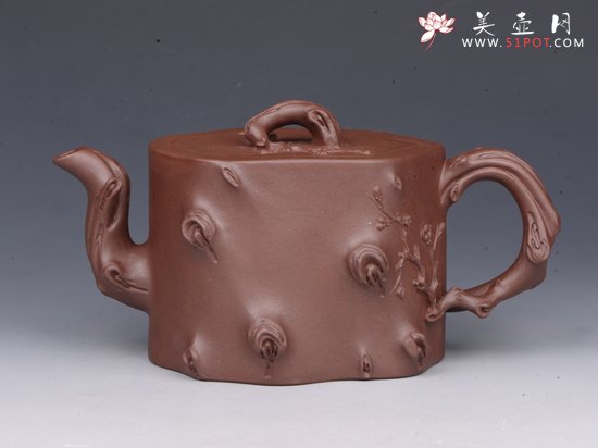 紫砂壶图片：梅桩 - 宜兴紫砂壶网