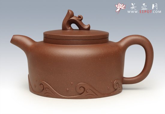 紫砂壶图片：搏浪 - 宜兴紫砂壶网