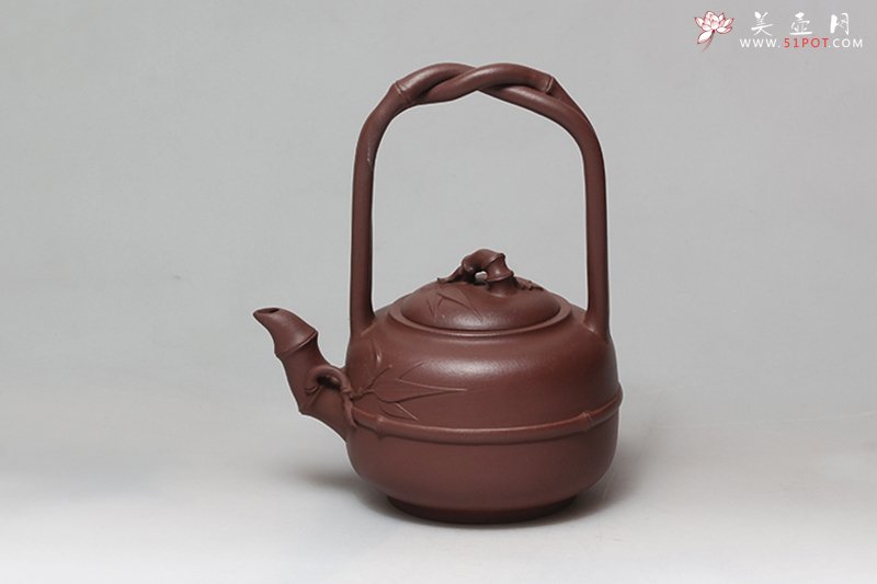 紫砂壶图片：竹提 - 宜兴紫砂壶网