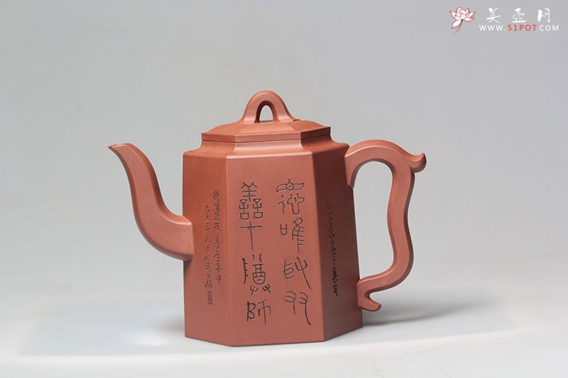 紫砂壶图片：六方君子 - 宜兴紫砂壶网