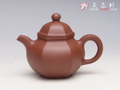 紫砂壶图片：六方掇球 - 宜兴紫砂壶网