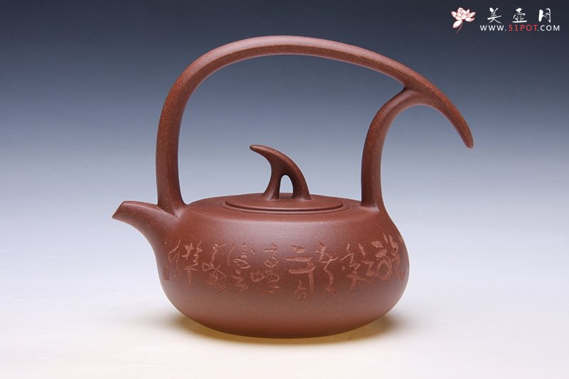 紫砂壶图片：提梁 - 宜兴紫砂壶网