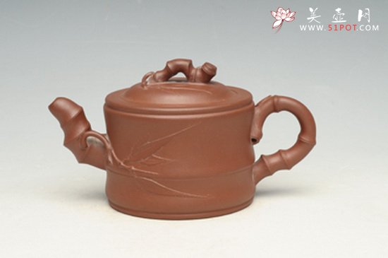 紫砂壶图片：小竹段 - 宜兴紫砂壶网