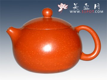 紫砂壶图片：朱泥西施 - 宜兴紫砂壶网