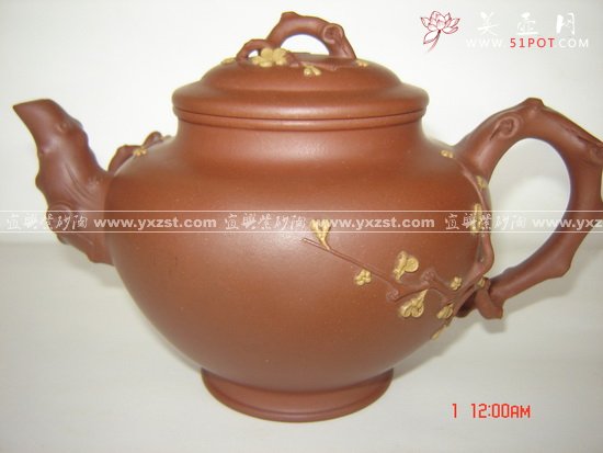 紫砂壶图片：大报春 - 宜兴紫砂壶网