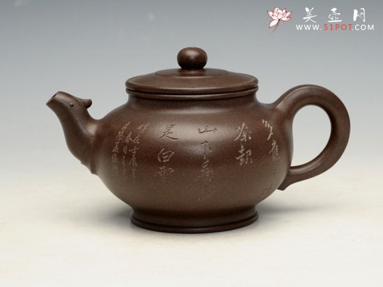 紫砂壶图片：君子之交   容量：380cc - 宜兴紫砂壶网